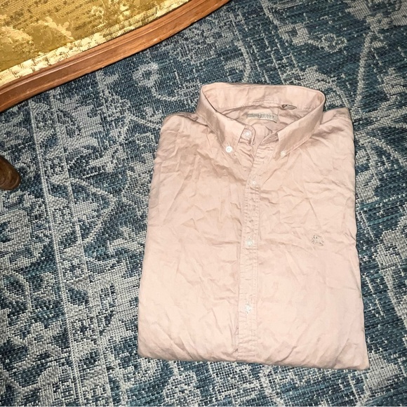 Burberry Other - •Burberry• Logo Embroidered Button-Down Shirt